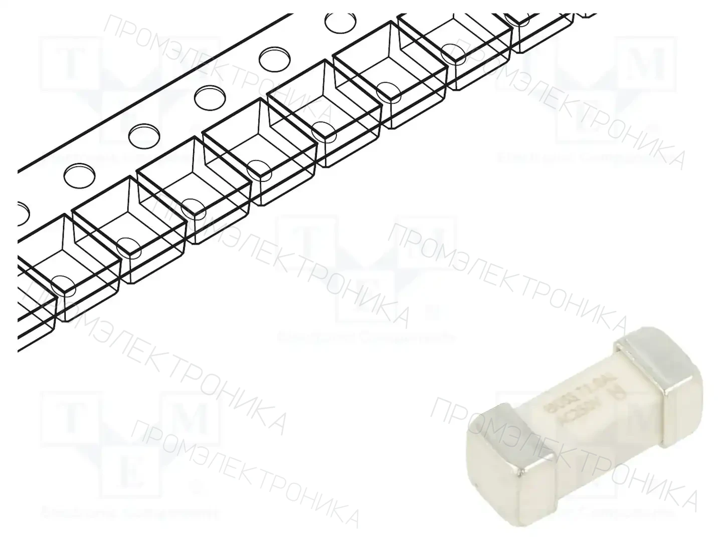 EATON/BUSSMANN TR-1245UMFT1-R — Предохранители SMD UMT медленные