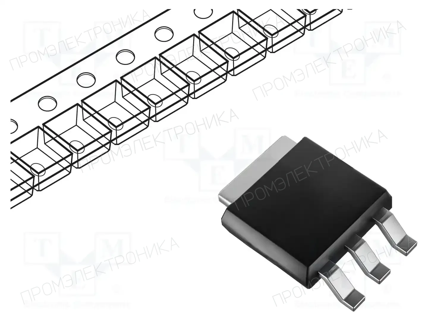 TAIWAN SEMICONDUCTOR TSM900N06CW RPG — Транзисторы с каналом N SMD