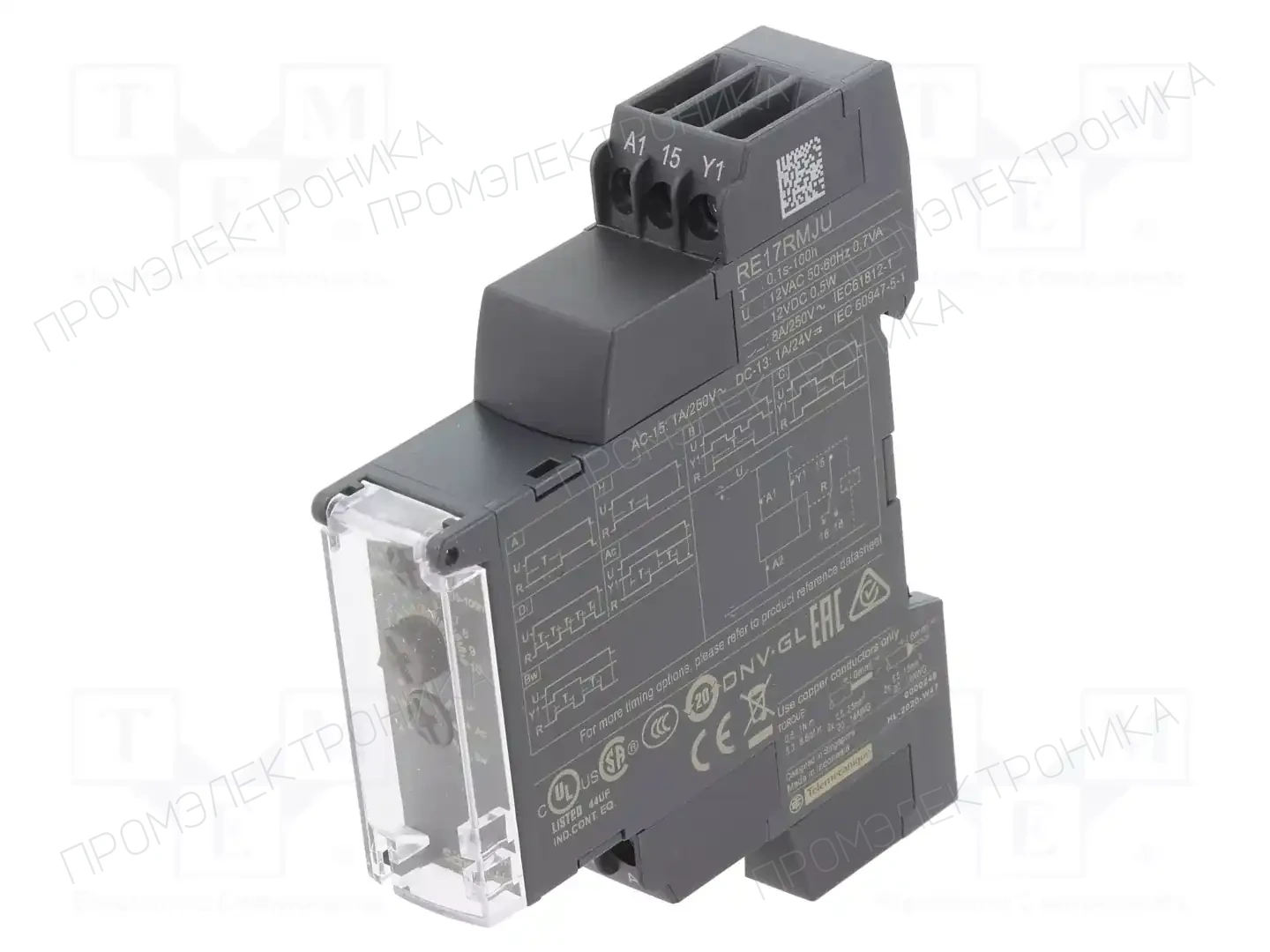 SCHNEIDER ELECTRIC RE17RMJU — Временные аналоговые реле