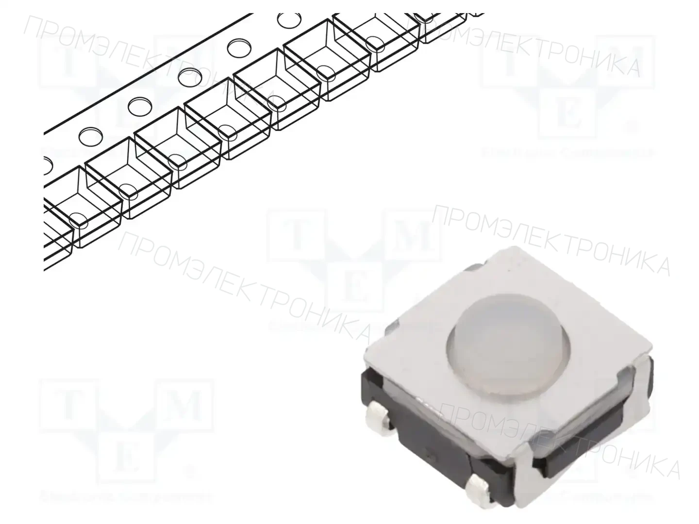 JIANFU TVEJ16-035CW-R — Микропереключатели TACT