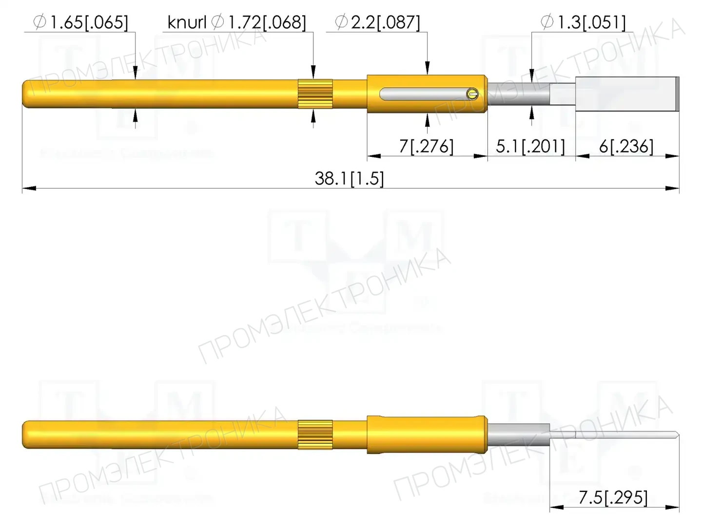 INGUN GKS-710 220 040 R 1507 — Измерительные щупы