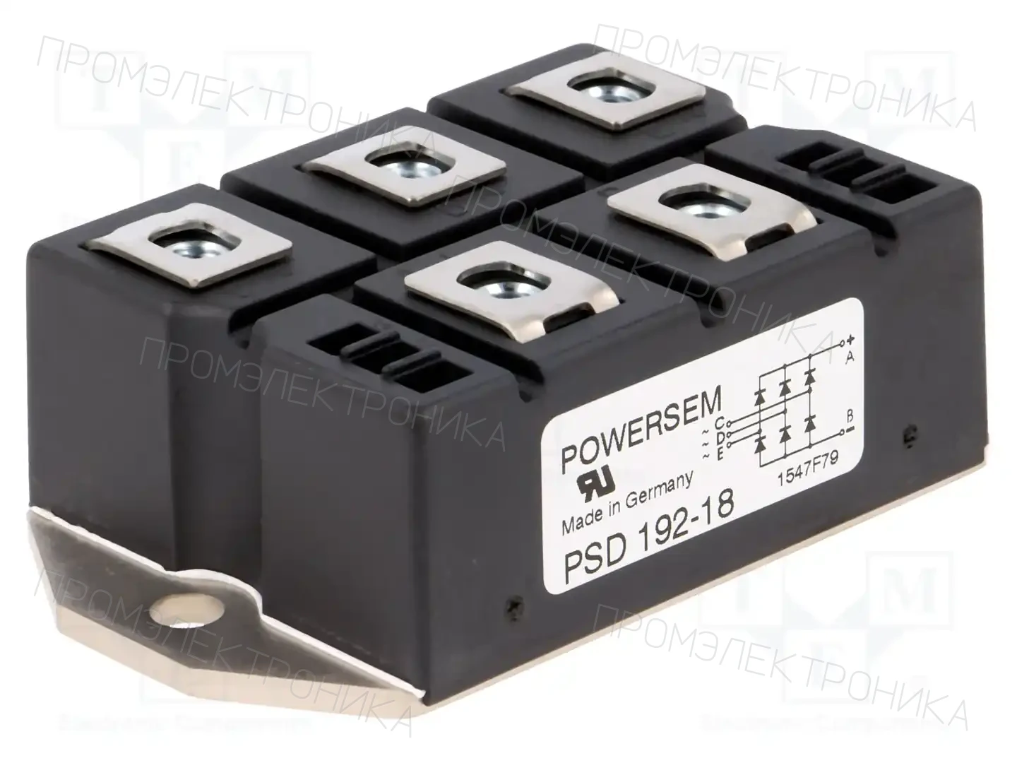 POWERSEM PSD 192/08 — Трехфазные мосты диодные