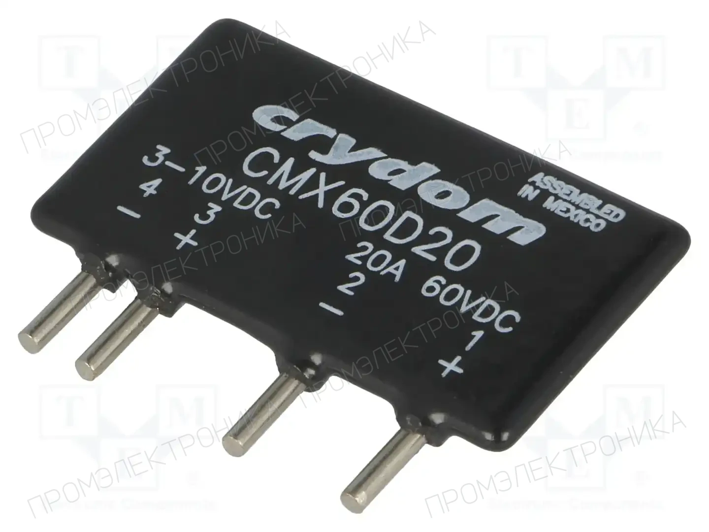 SENSATA / CRYDOM CMX60D20 — Реле SSR постоянного тока