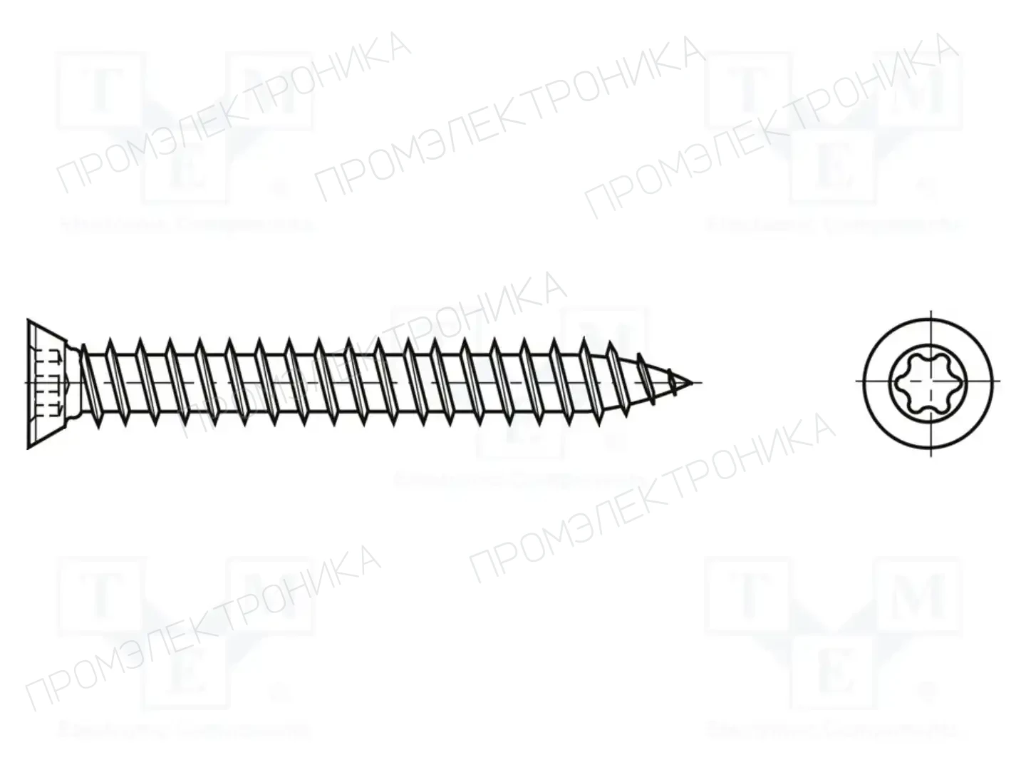 BOSSARD 3615162 — Шурупы