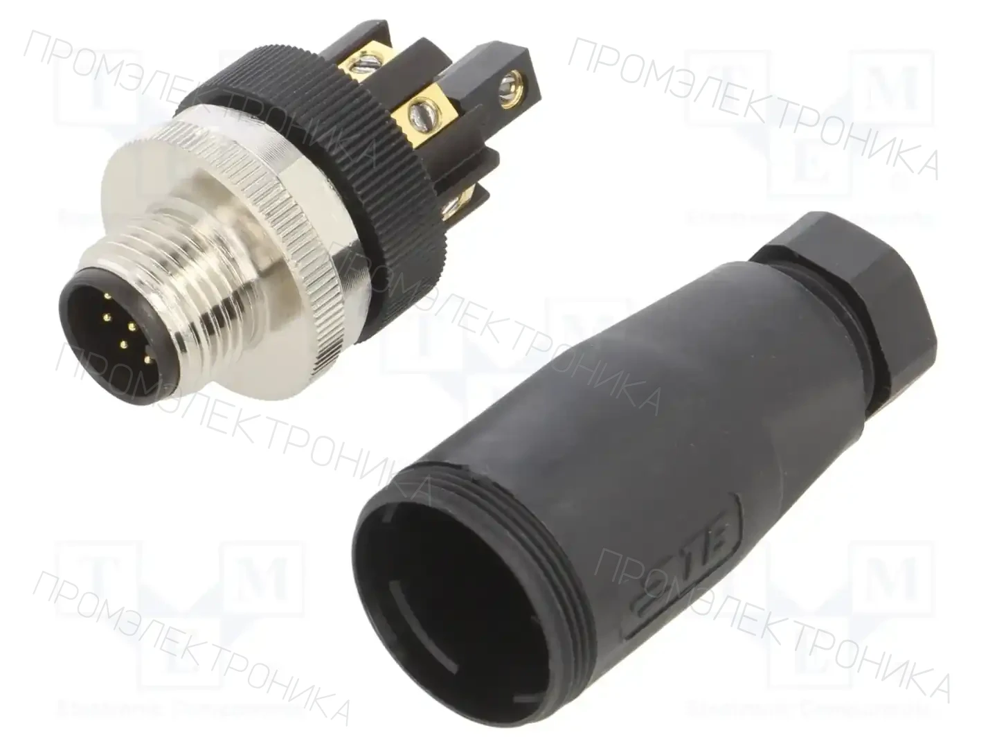 TE Connectivity T4111001081-000 — Вилки и гнезда M12