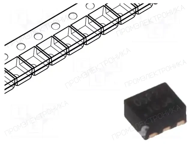 SEMTECH RCLAMP0502N.TCT — Диоды защитные - сборки