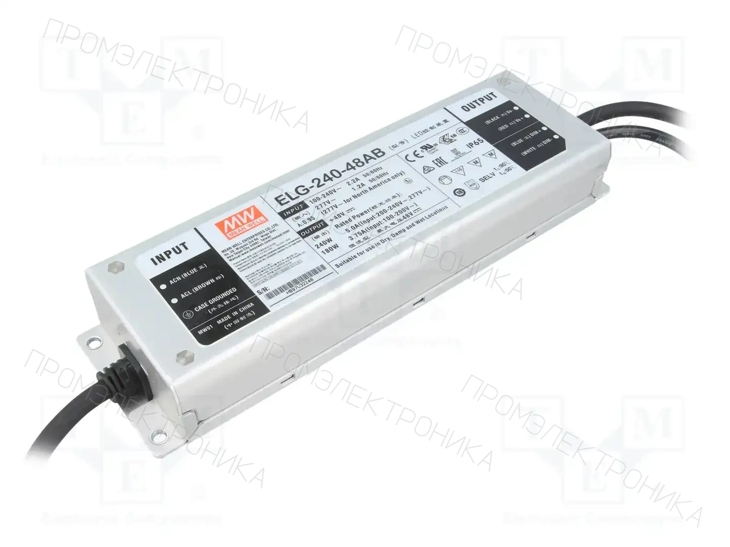 MEAN WELL ELG-240-48AB — Блоки питания для LED