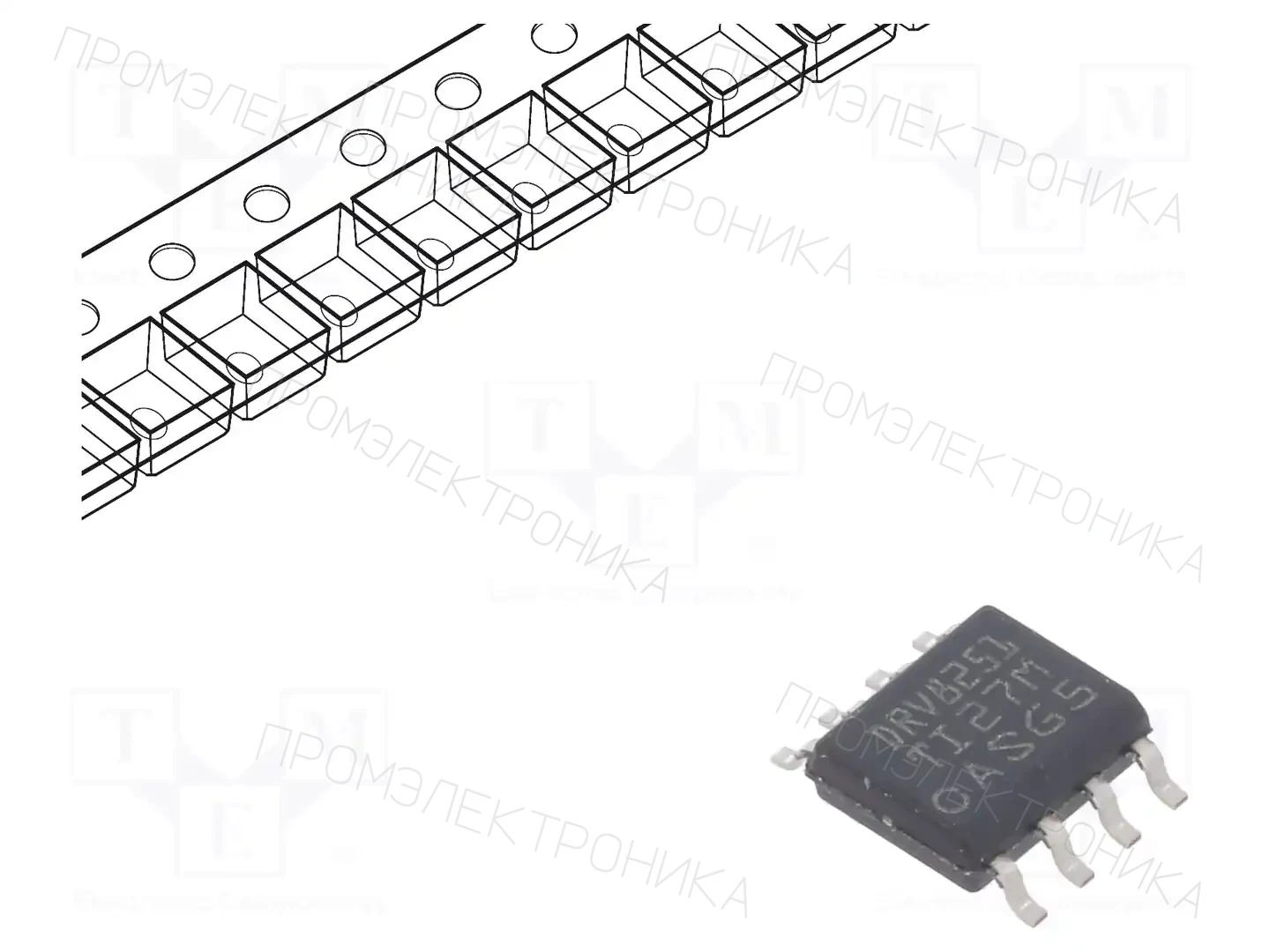 Texas Instruments DRV8251DDAR — Драйверы двигательные и ШИМ