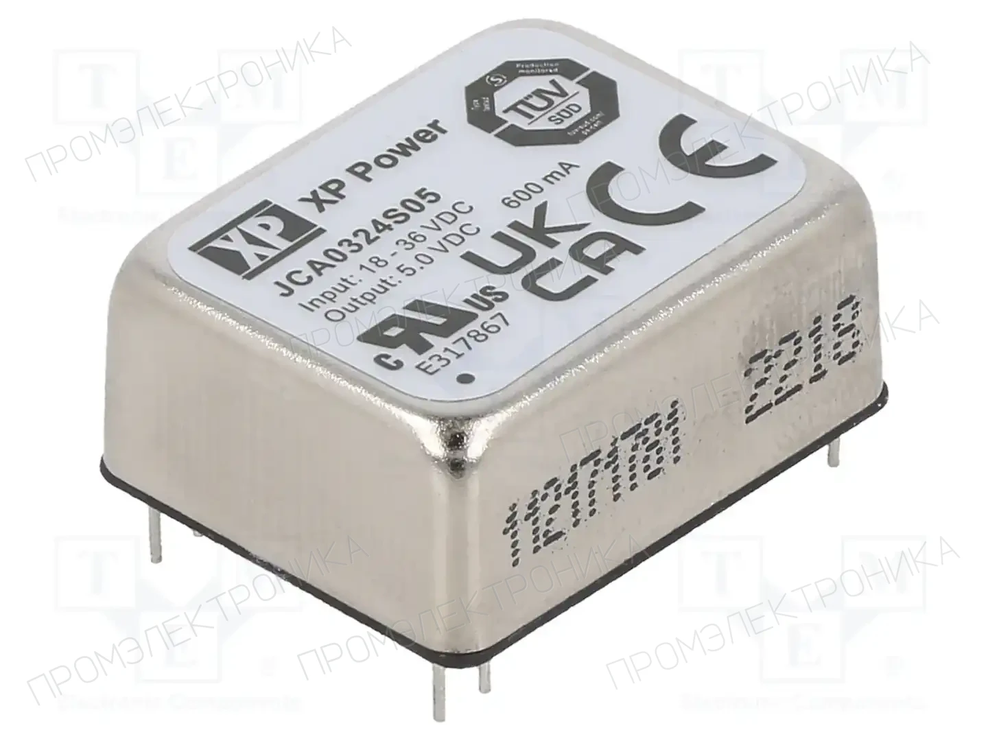 XP POWER JCA0324S05 — Преобразователи DC/DC