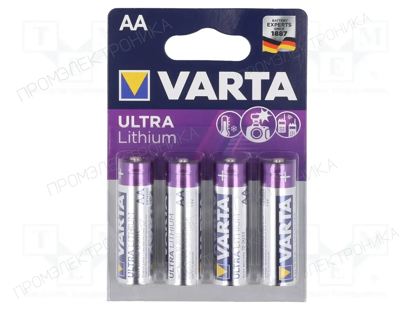 VARTA FR6 AA B4 — Батареи