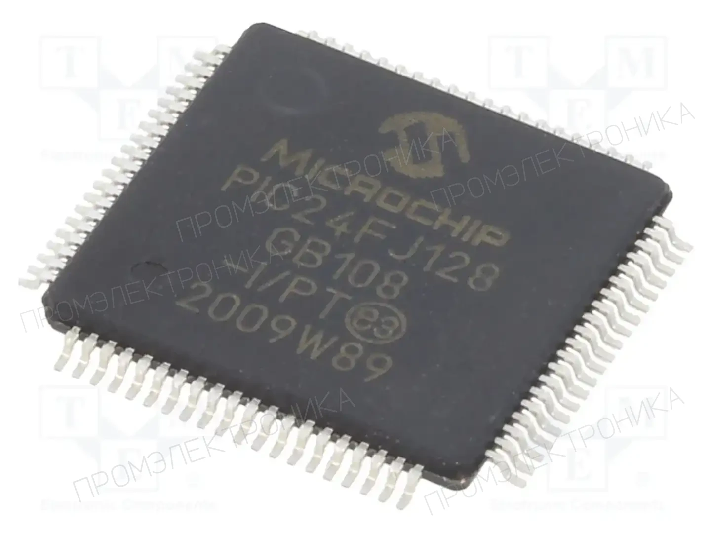 Microchip Technology PIC24FJ128GB108-I/PT — Линейка PIC 16-bit