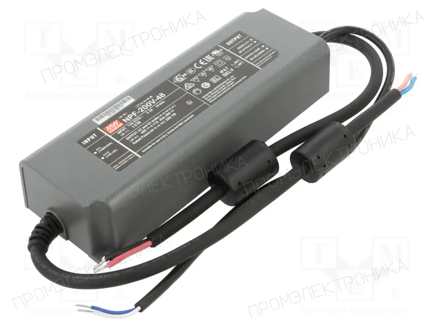 MEAN WELL NPF-200V-48 — Блоки питания для LED