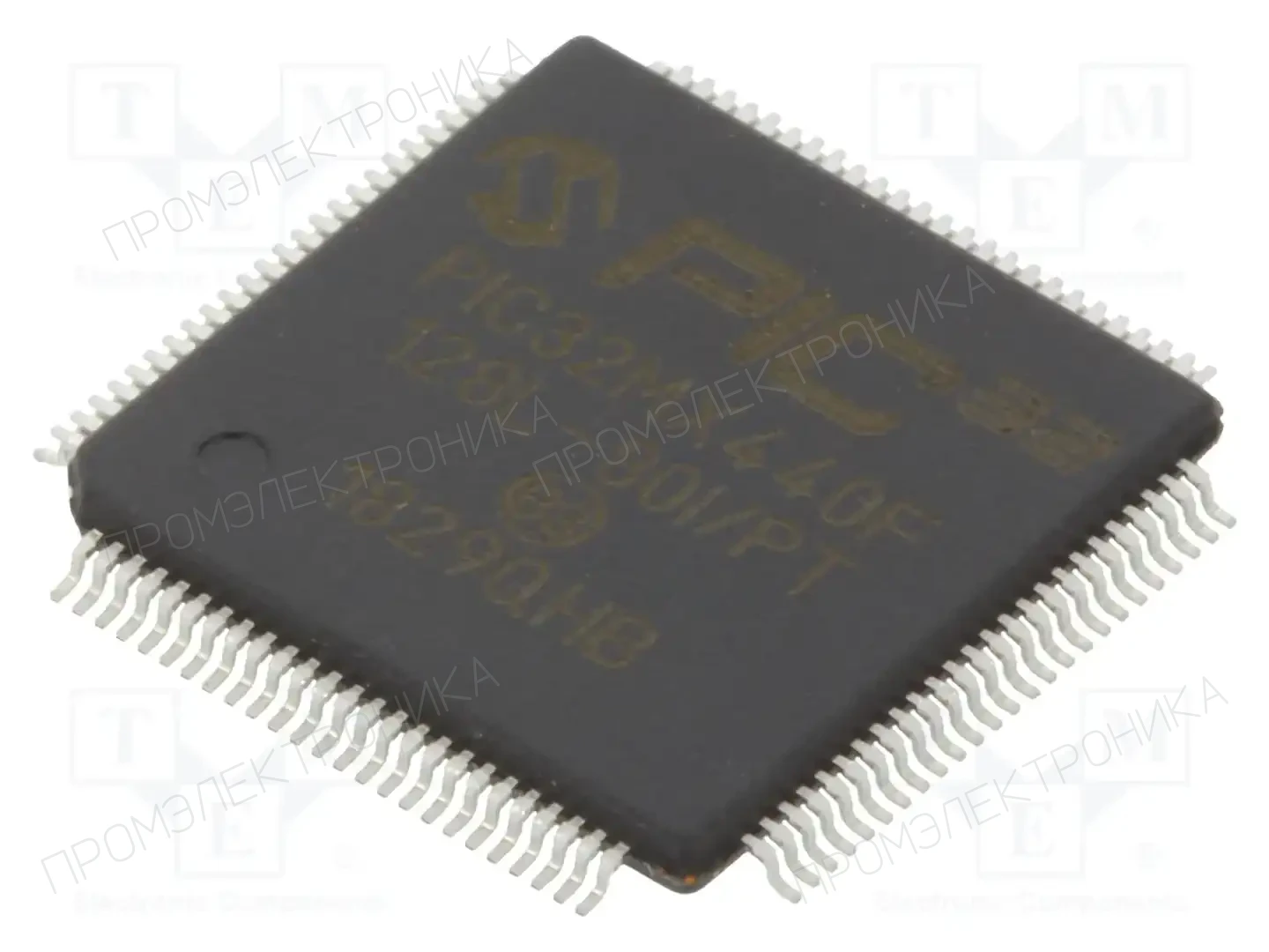 Microchip Technology PIC32MX440F128L-80I/PT — Линейка PIC32 32-bit