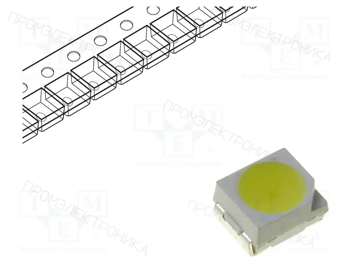 OPTOFLASH OF-SMD3528WC — Светодиоды SMD белые