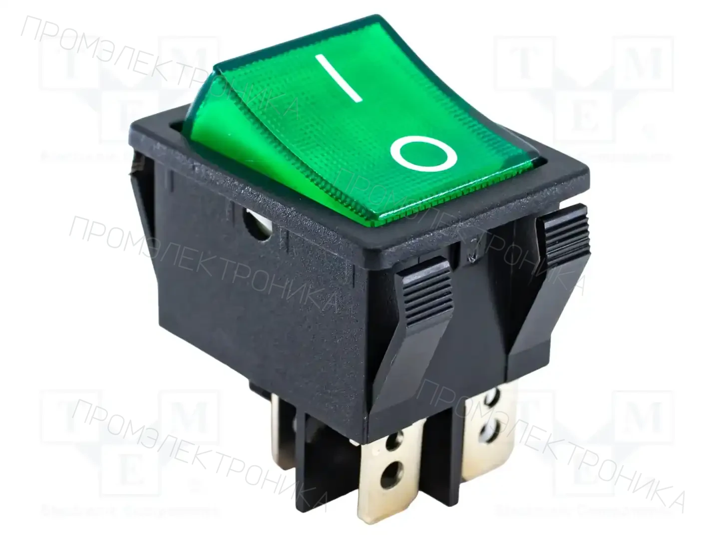 E-SWITCH R5BBLKGRNFF2 — Переключатели типа Rocker