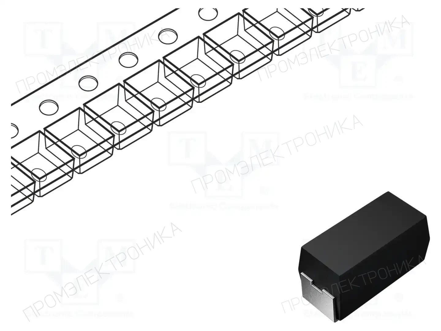 TAIWAN SEMICONDUCTOR SS14M — Диоды Шотки SMD