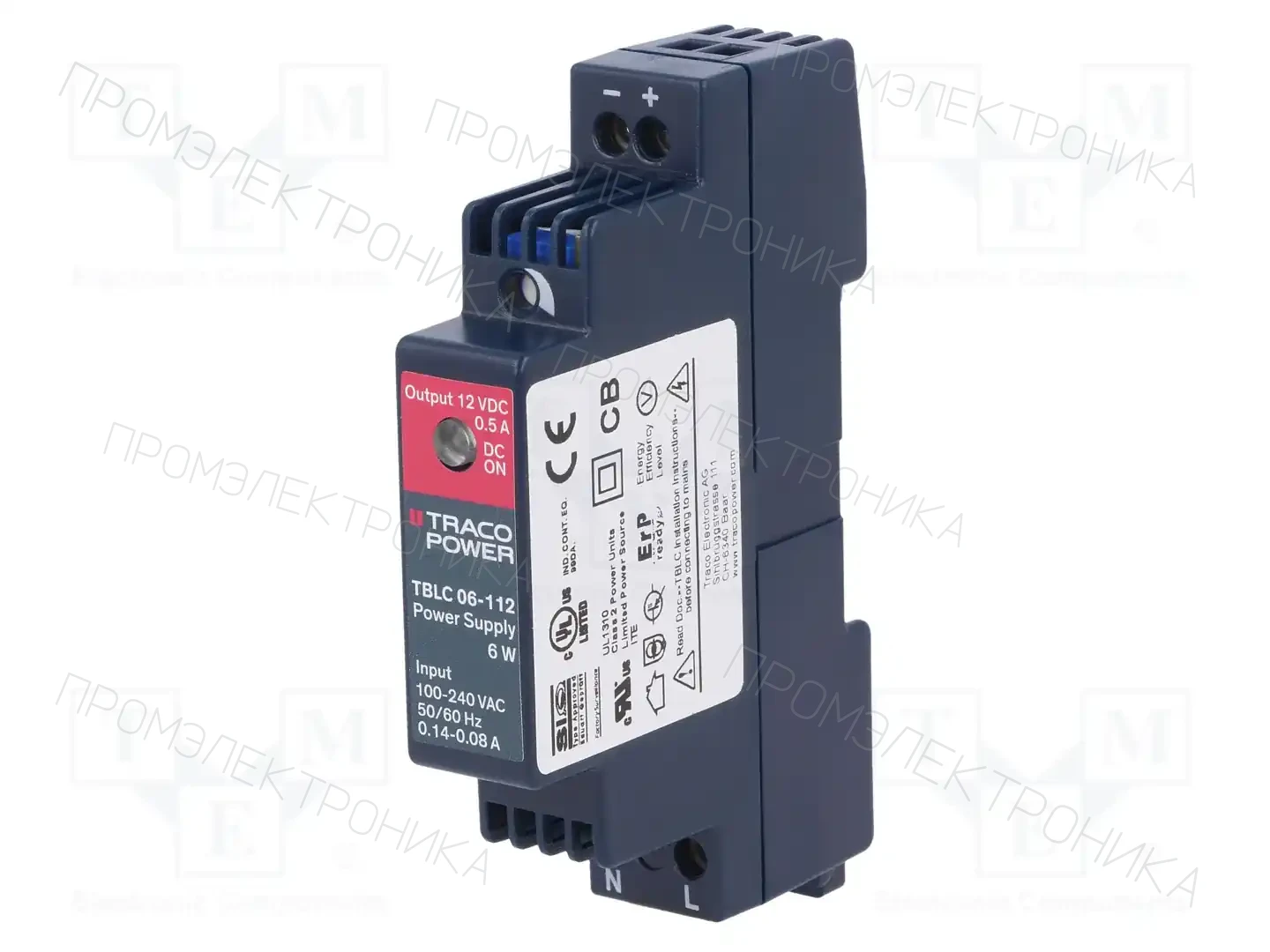 TRACO POWER TBLC 06-112 — Блоки питания на DIN-рейку