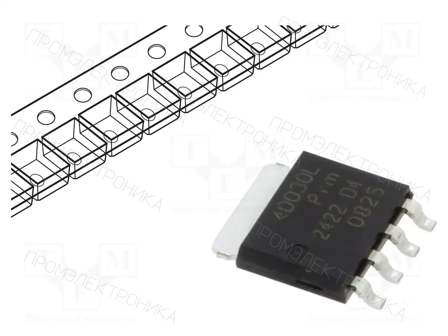 NEXPERIA PSMN4R0-30YLDX — Транзисторы с каналом N SMD