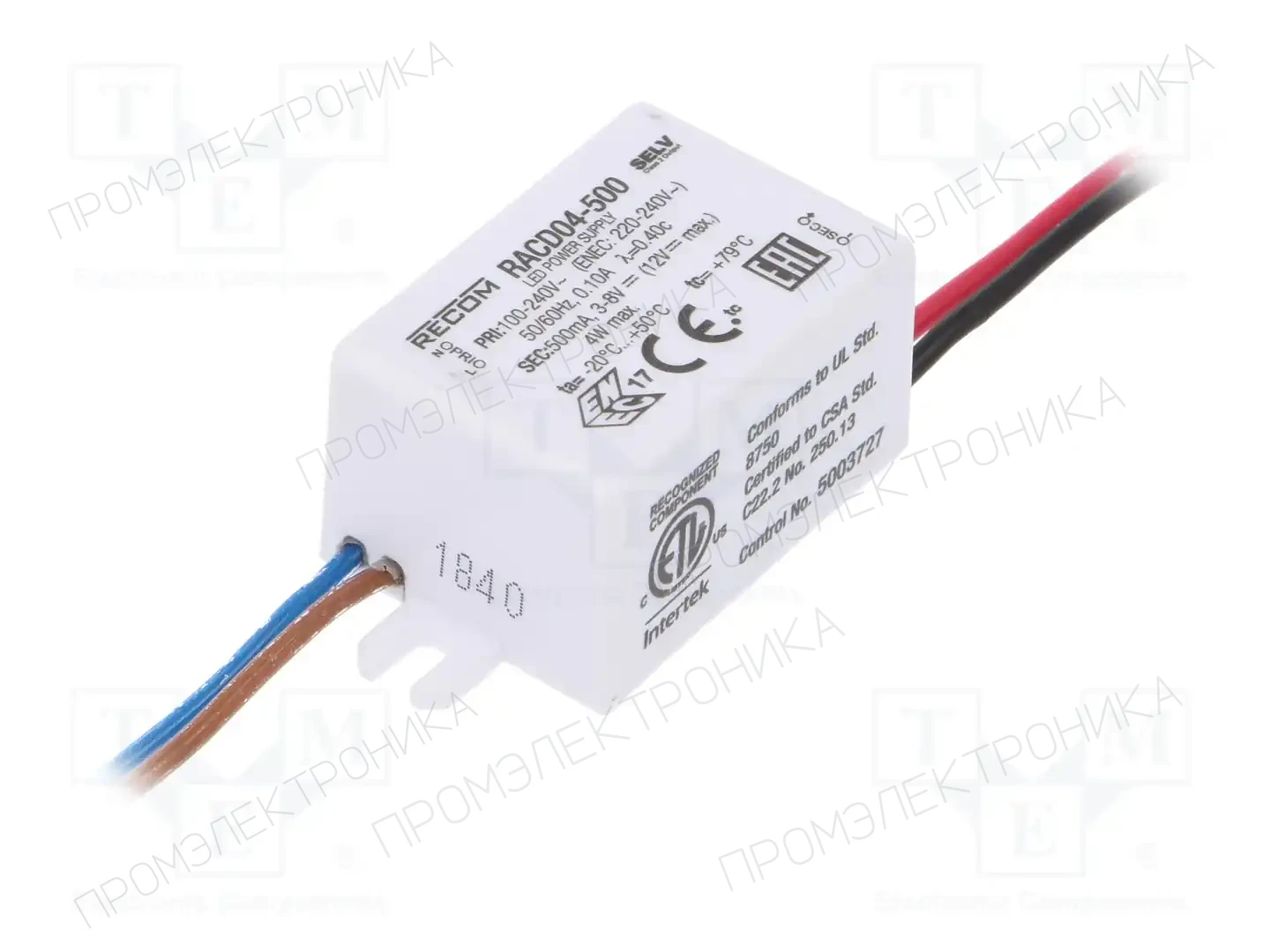 RECOM RACD04-500 — Блоки питания для LED