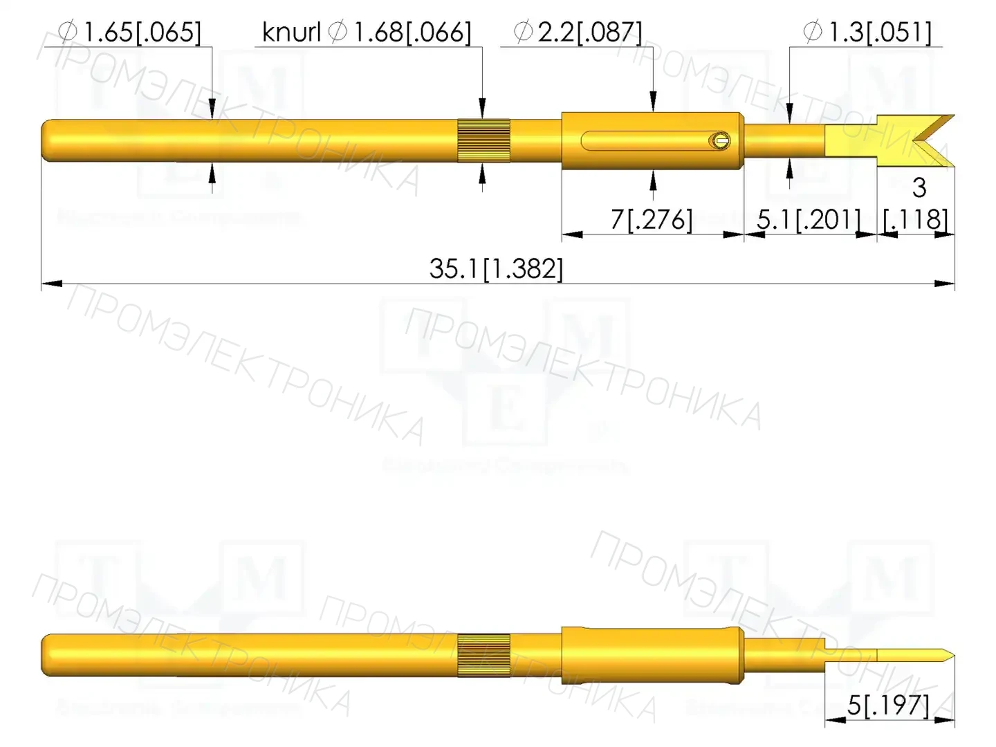 INGUN GKS-710 221 050 A 1507 S — Измерительные щупы