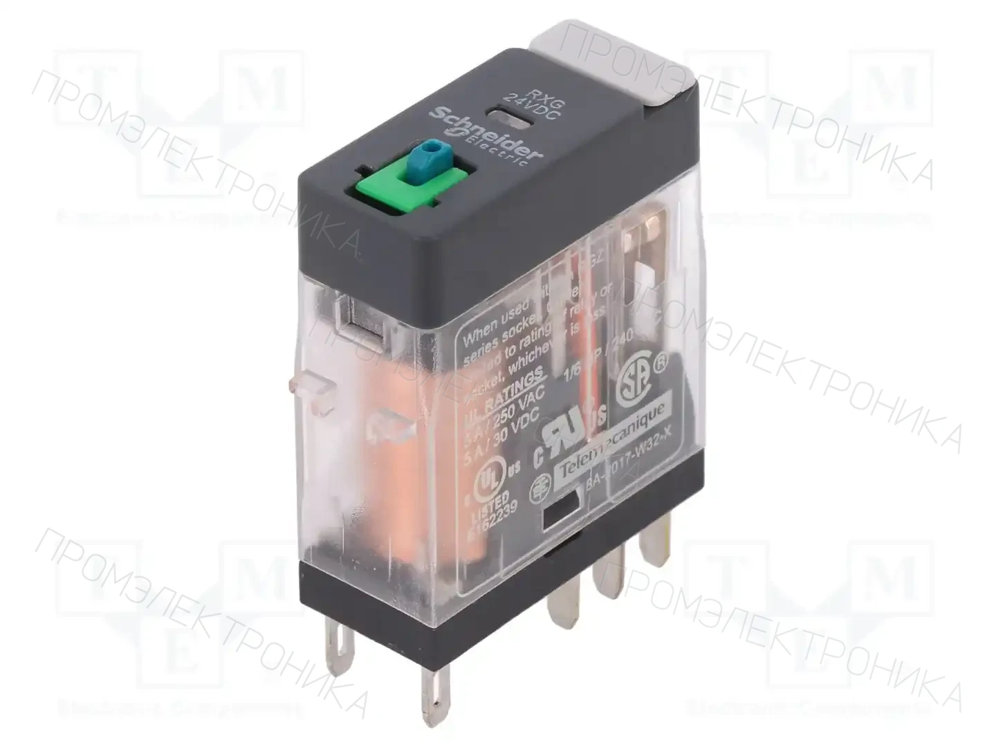 SCHNEIDER ELECTRIC RXG21BD — Реле электромагн. миниатюрные