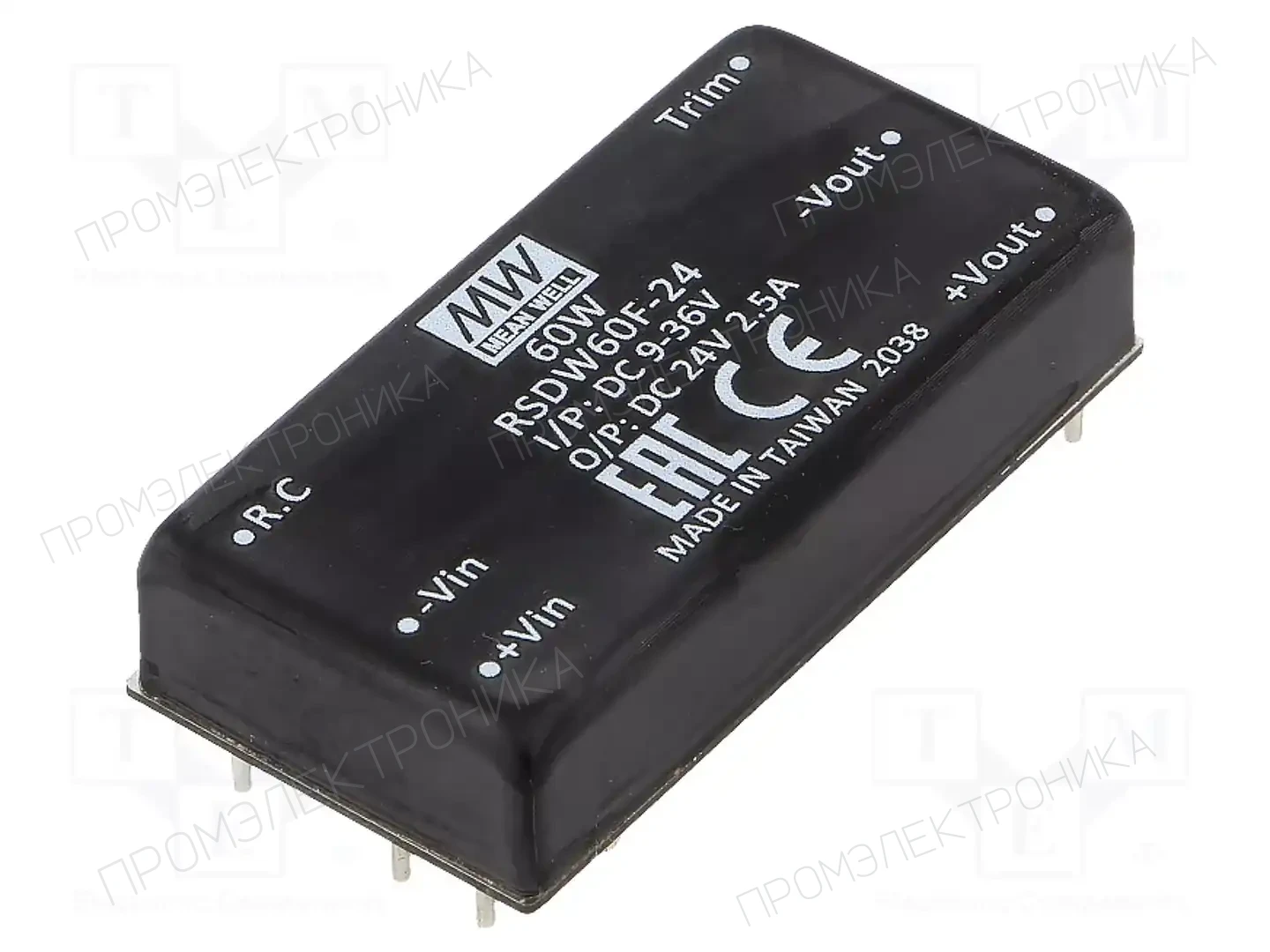 MEAN WELL RSDW60F-24 — Преобразователи DC/DC