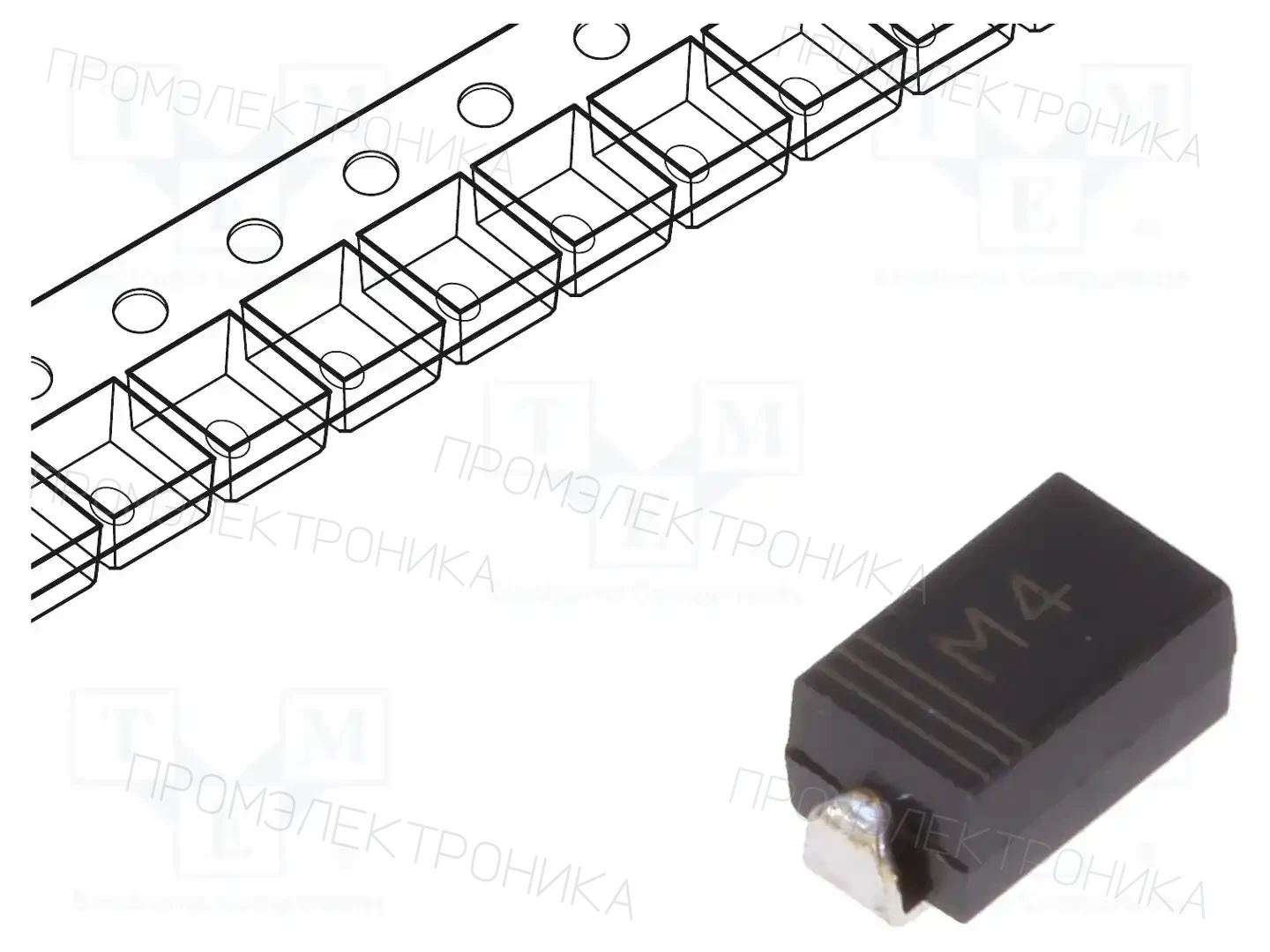 LUGUANG ELECTRONIC M4 — Универсальные диоды SMD