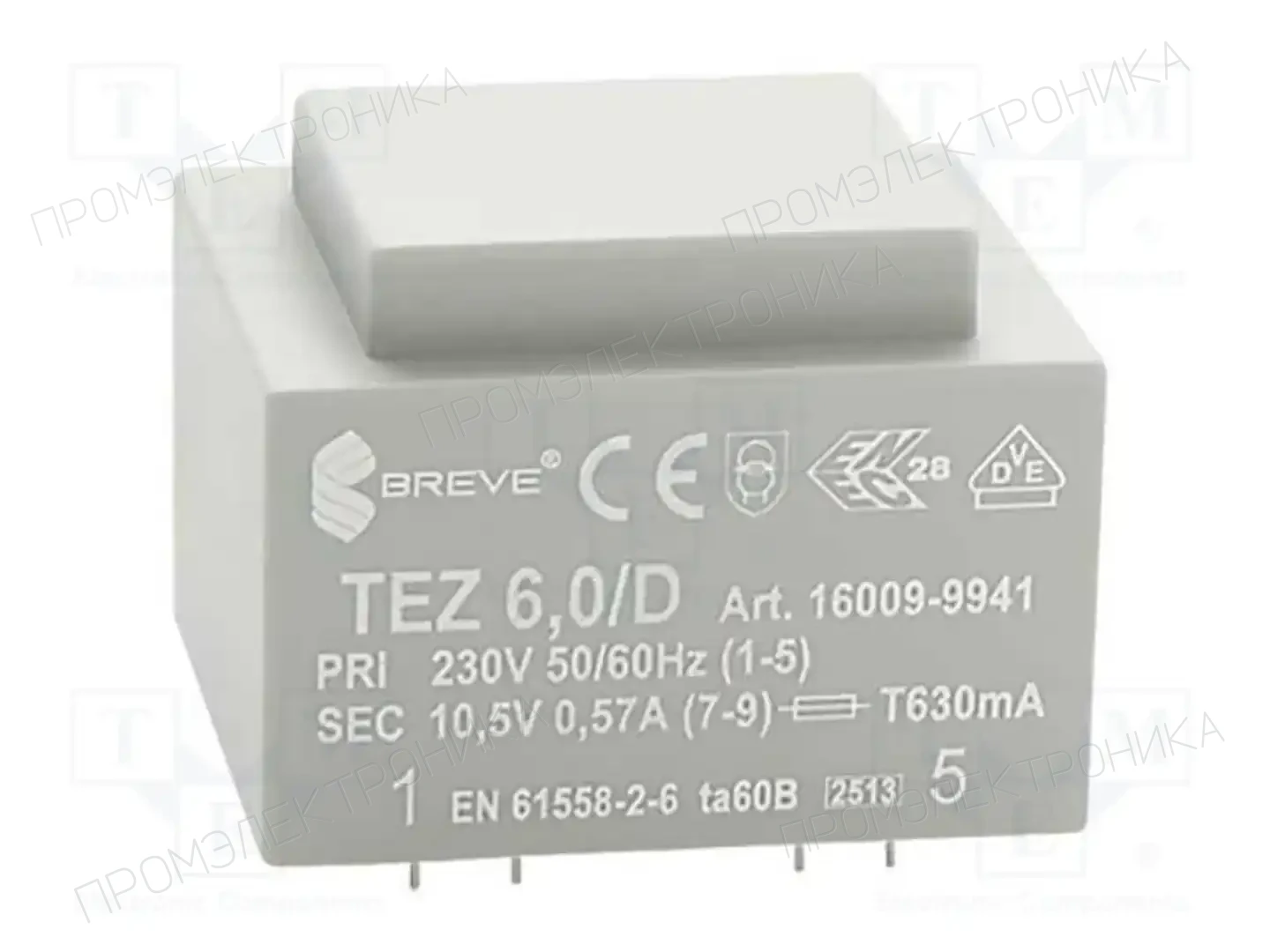 BREVE TUFVASSONS 16009-9941 — Трансформаторы PCB