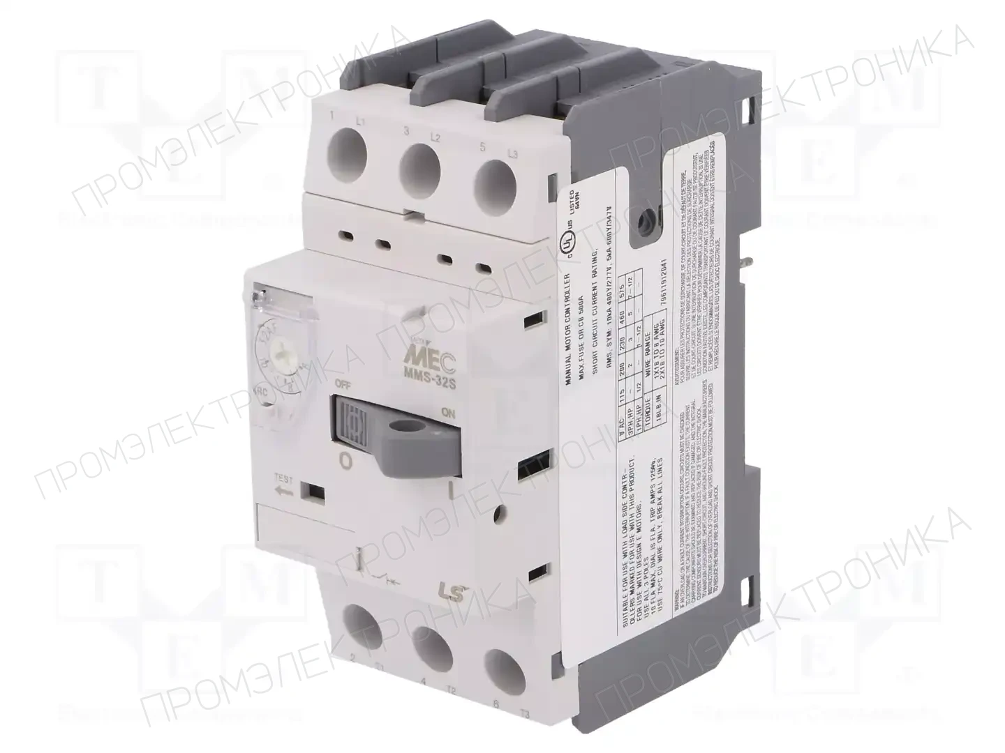 LS ELECTRIC MMS-32S 10A — Выключатели двигательные