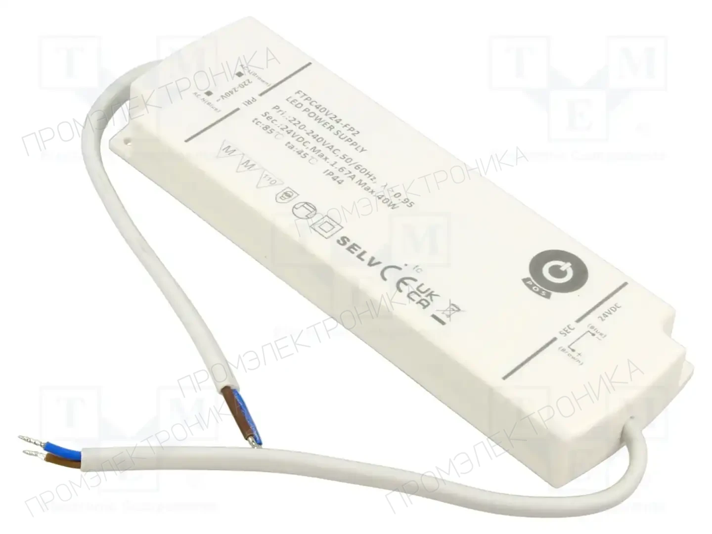 POS FTPC40V24-FP2 — Блоки питания для LED