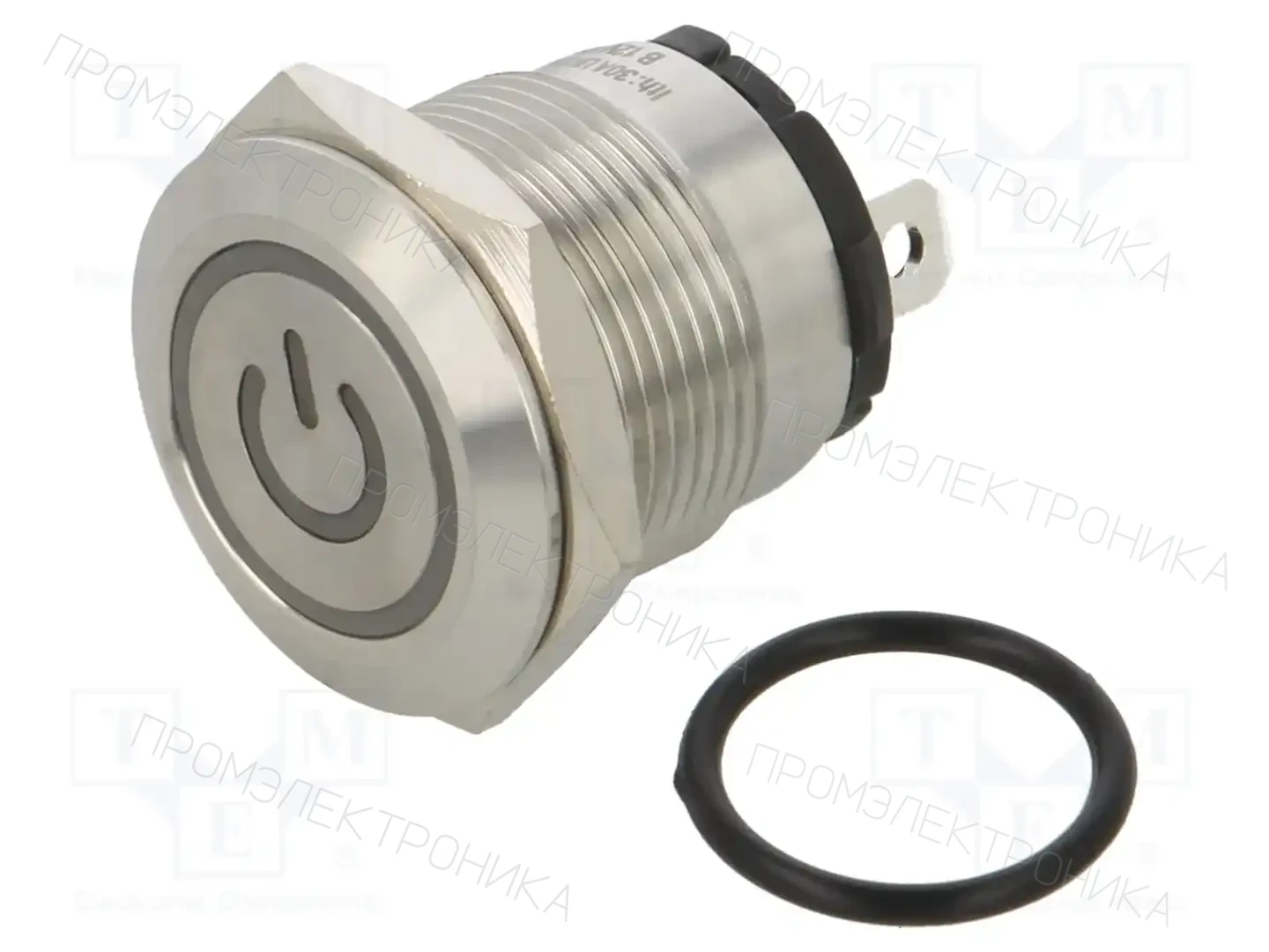 ONPOW ONPOW6219F-10ET/J/B/12V/S (SHORT PINS) — Переключатели кнопочные 6219F-10ET/J/B/12V/S (SHORT PINS)