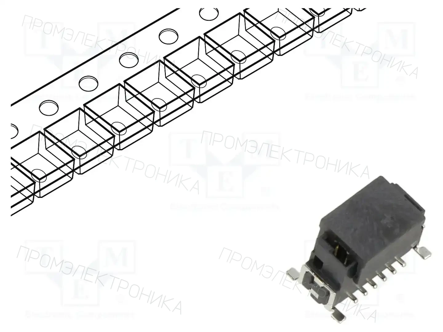 HARWIN M55-7001242R — Разъeмы пластина - пластина