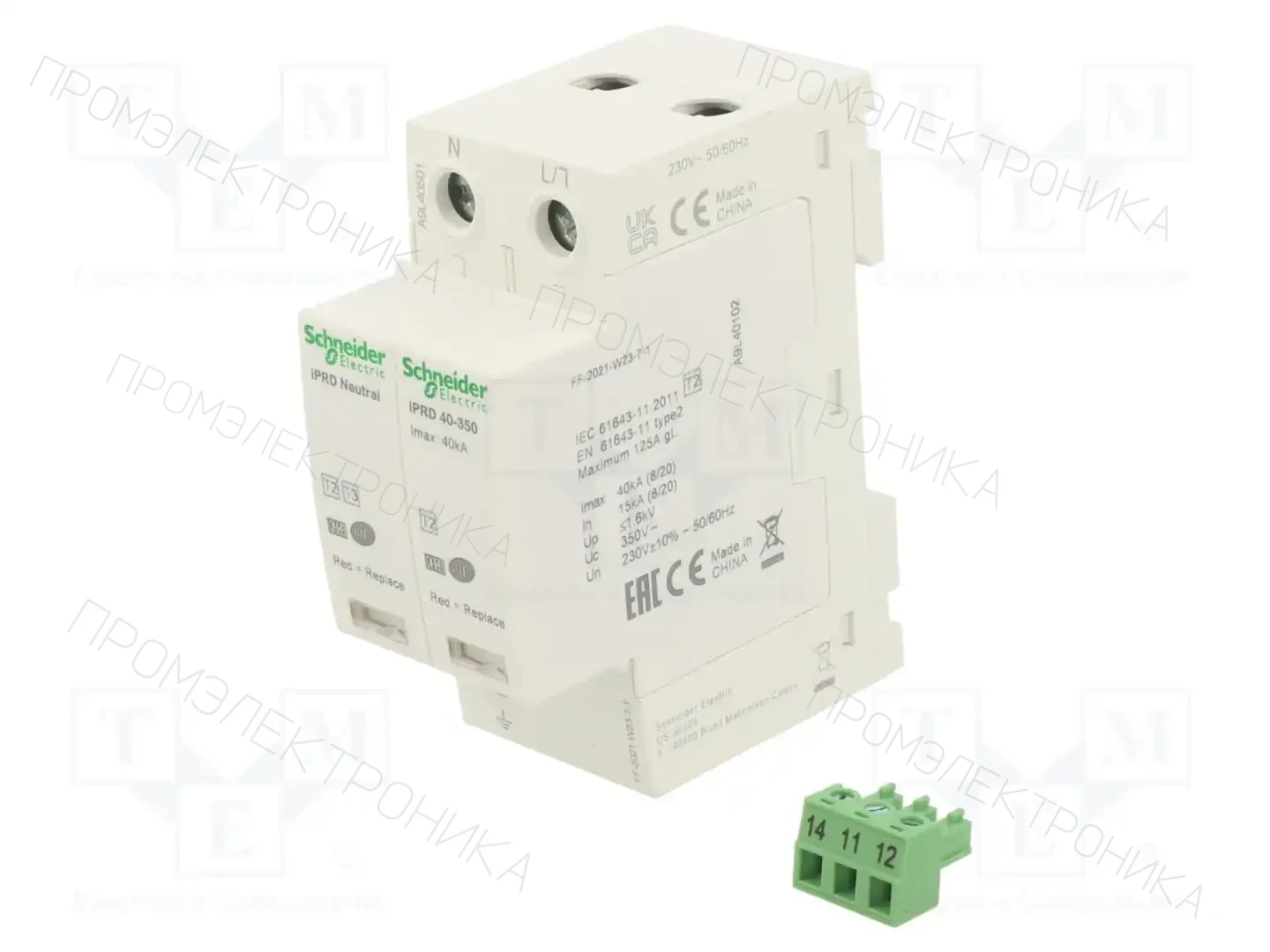 SCHNEIDER ELECTRIC A9L40501 — Ограничители перенапряжения