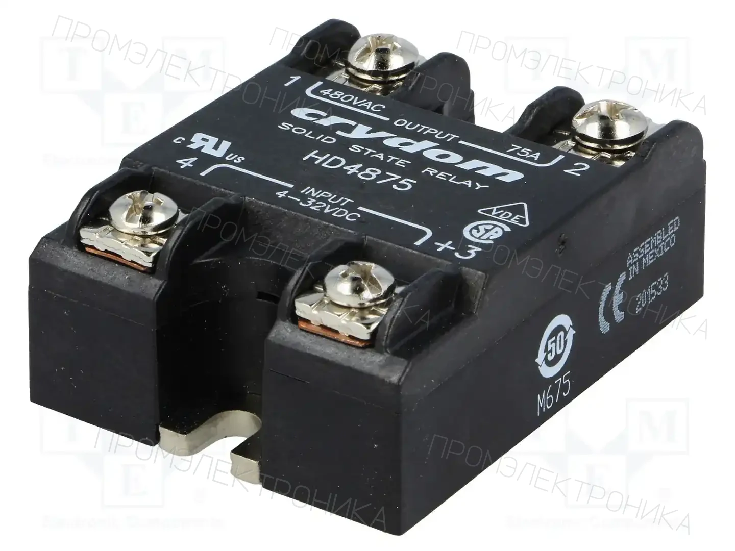 SENSATA / CRYDOM HD4875 — Реле SSR однофазные