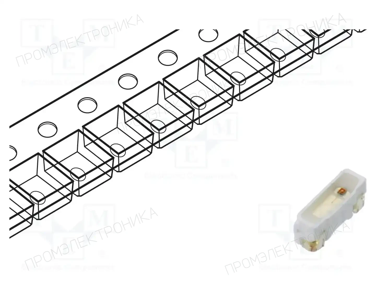 LUCKYLIGHT V312Y-4R — Светодиоды SMD цветные