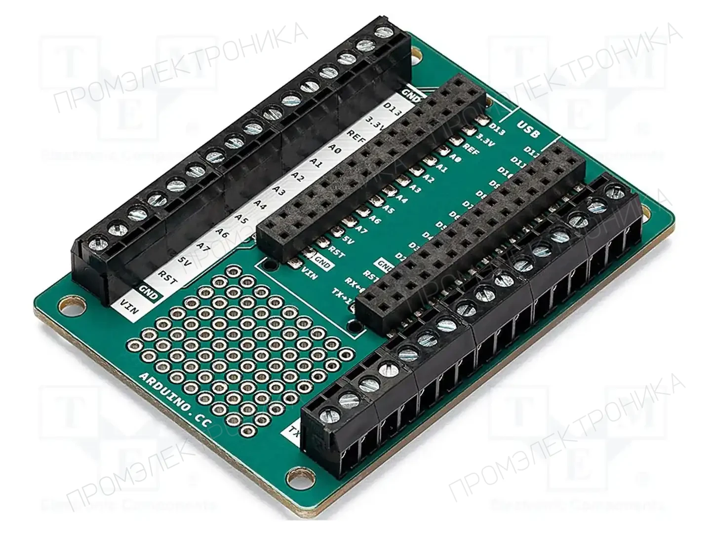 ARDUINO ARDUINO NANO SCREW TERMINAL ADAPTER — Решения NANO SCREW TERMINAL ADAPTER