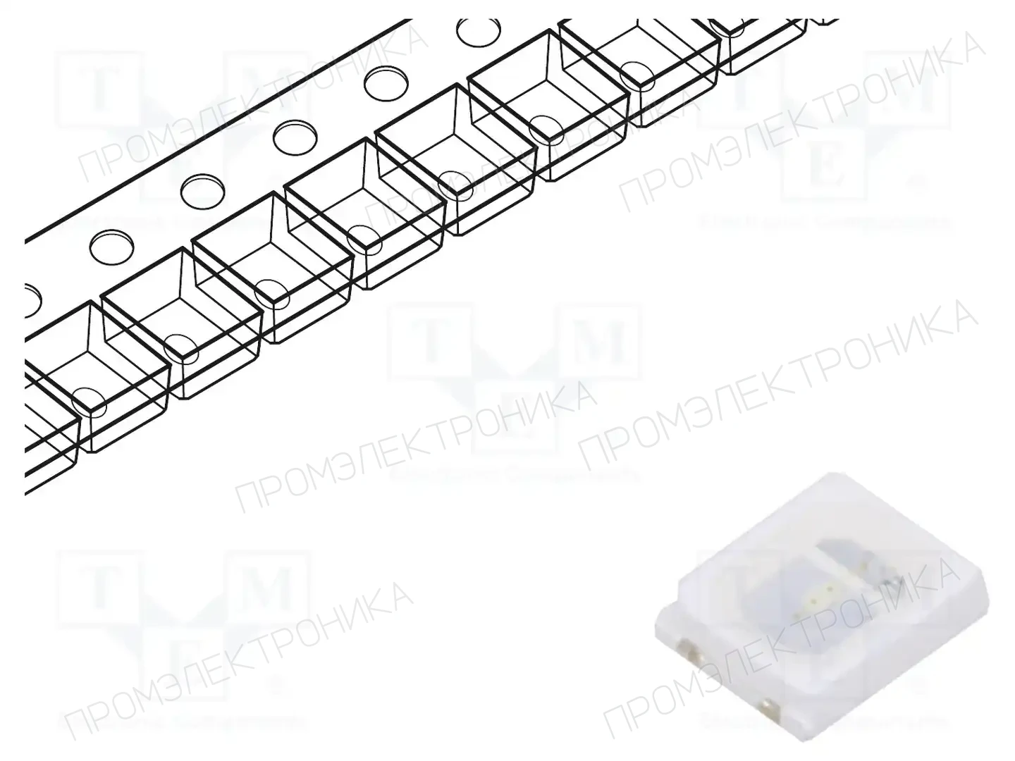 FORYARD FYLS-2835NUBC-0.2W — Светодиоды SMD цветные