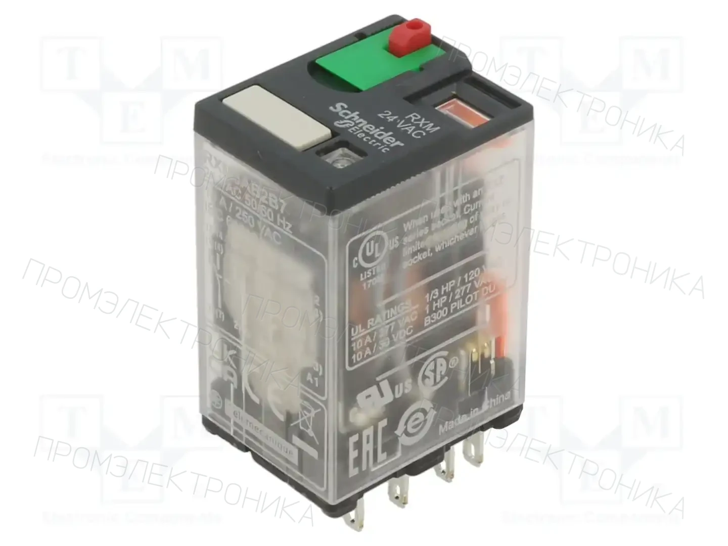 SCHNEIDER ELECTRIC RXM3AB2B7 — Реле электромагн. промышленные