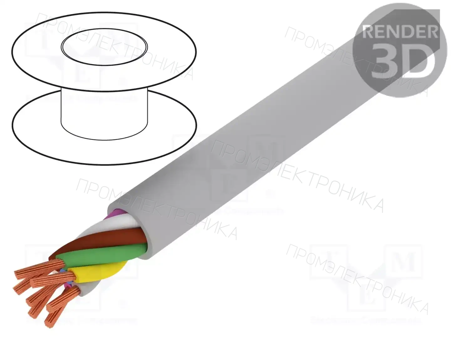 BITNER S30084 — Провода многожильные неекранированные