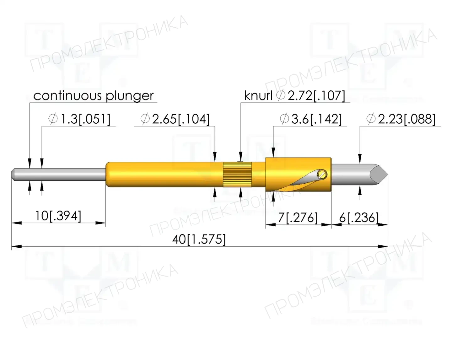 INGUN GKS-713 257 225 R 3007 — Измерительные щупы