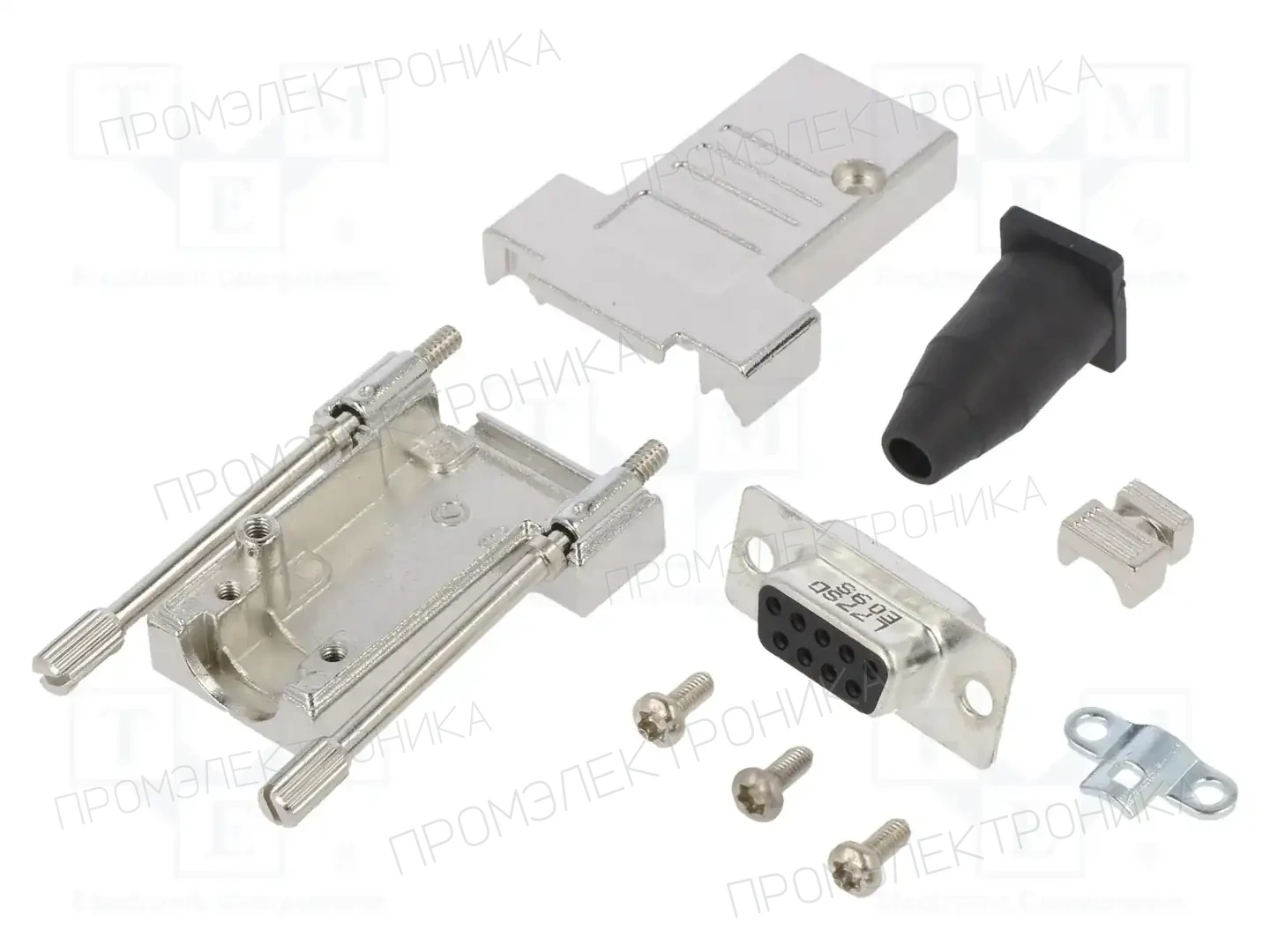 AMPHENOL COMMUNICATIONS SOLUTIONS L17DTSL09-RG-LJS-T+L77SDE09S — Комплектные штекеры D-Sub