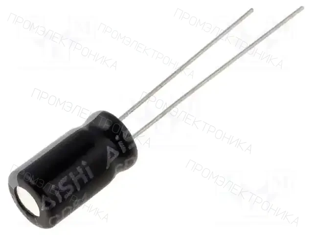 AISHI EWH1JM100E11OT — Конденсаторы электролитические THT