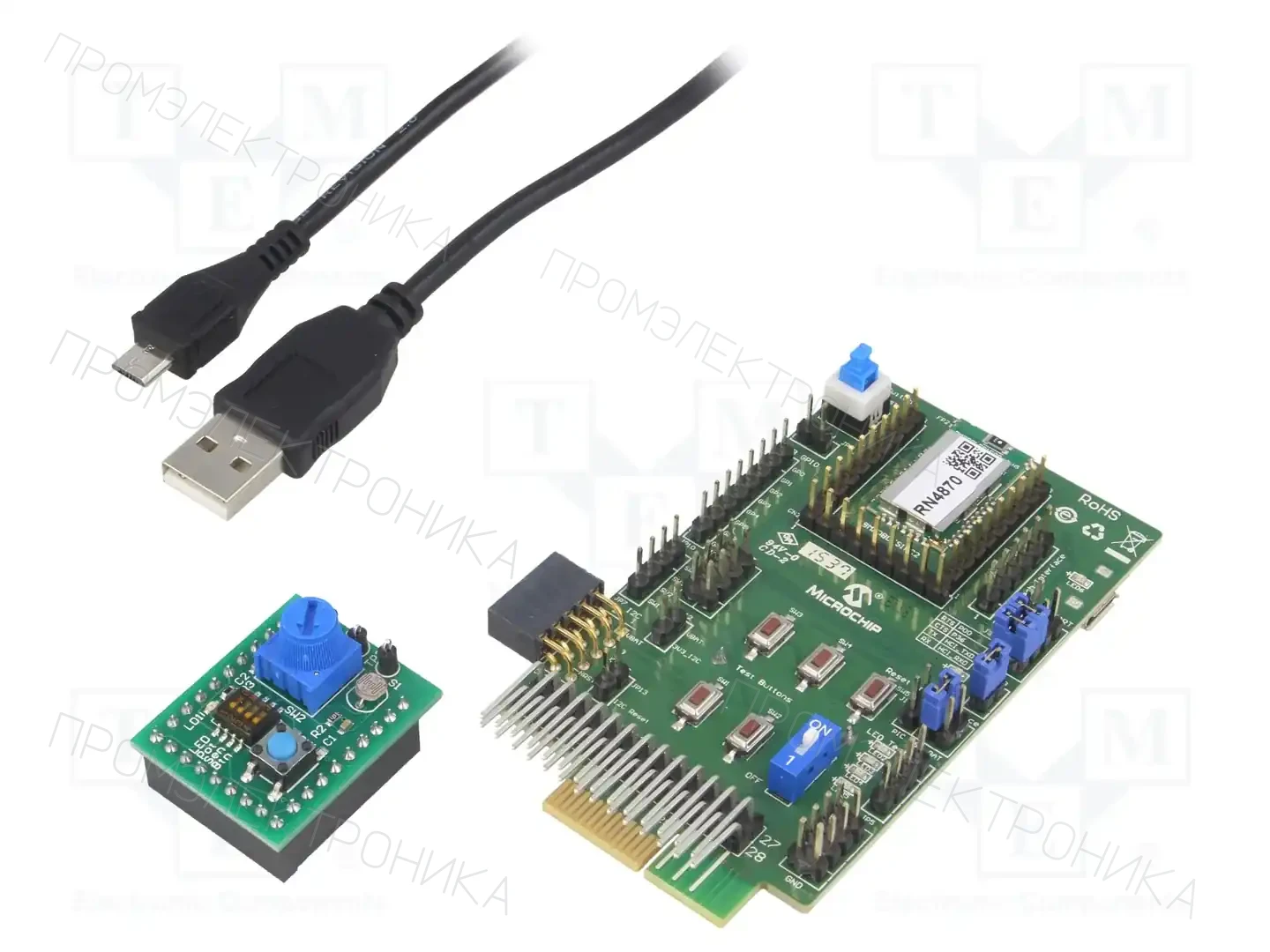 Microchip Technology RN-4870-SNSR — Наборы пусковые для систем Microchip