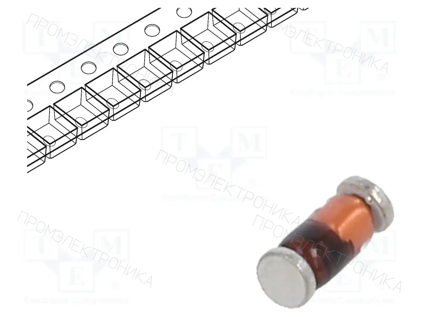 DC COMPONENTS DL4151 — Универсальные диоды SMD