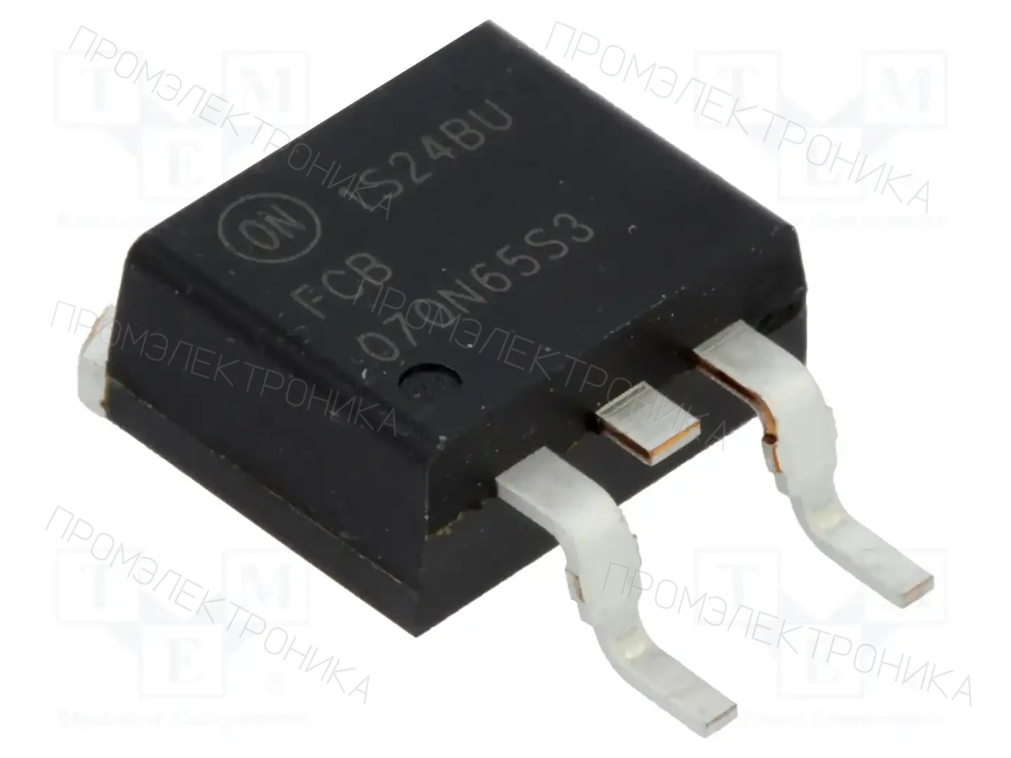 onsemi FCB070N65S3 — Транзисторы с каналом N SMD