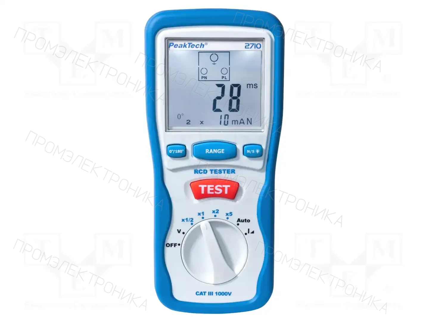PEAKTECH P 2710 — Тестеры и измерители RCD