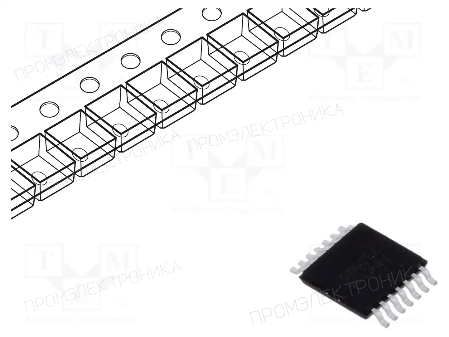 DIODES INCORPORATED 74HCT04T14-13 — Ворота, инверторы