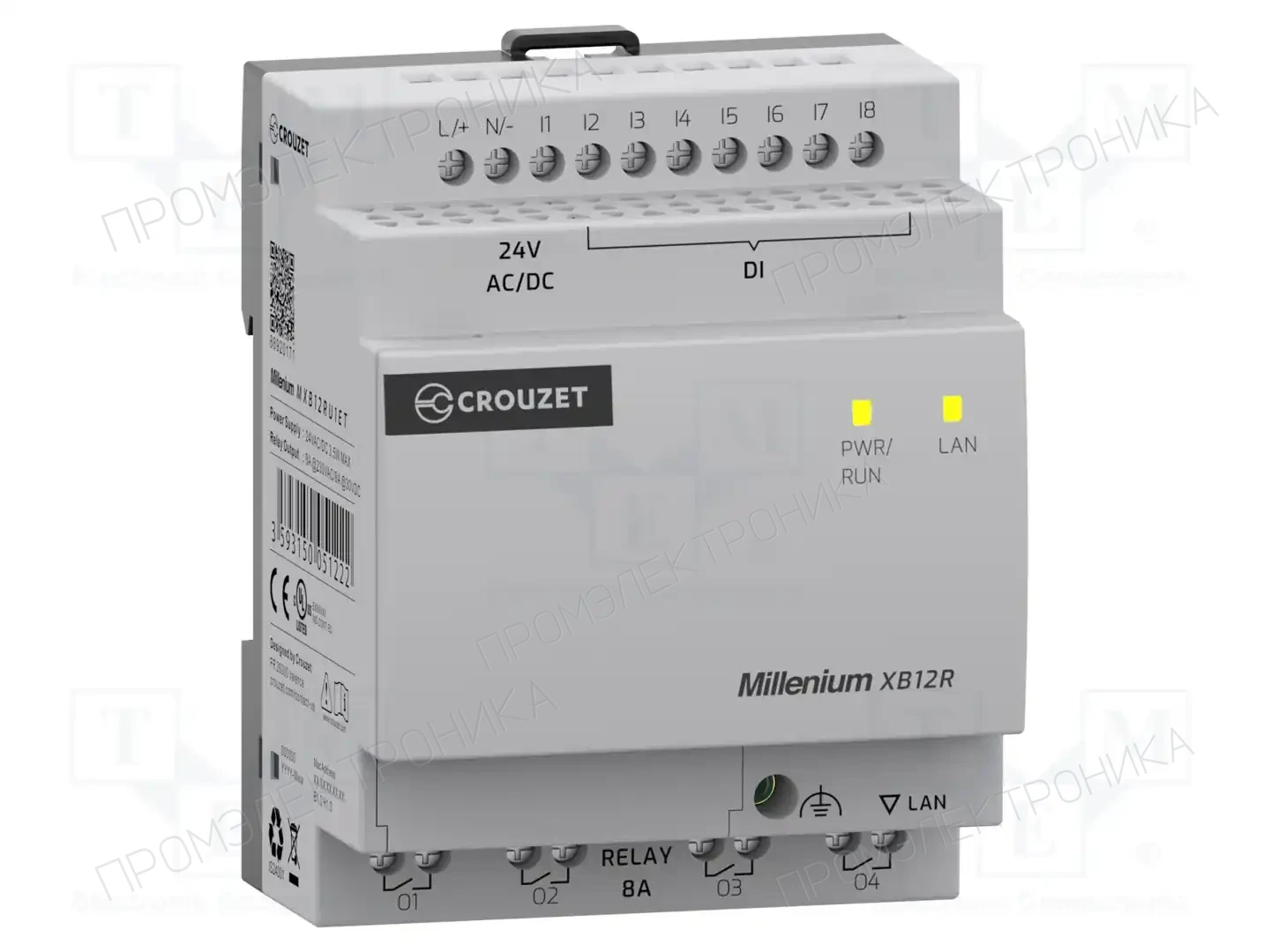 CROUZET MXB12RU1ET — Реле прогр. основные модули