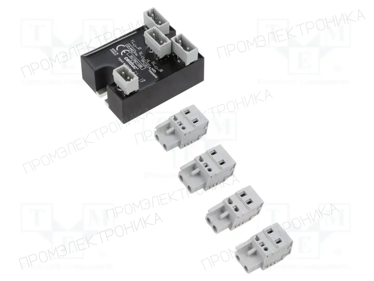 CELDUC SCT62110 — Реле SSR трехфазные
