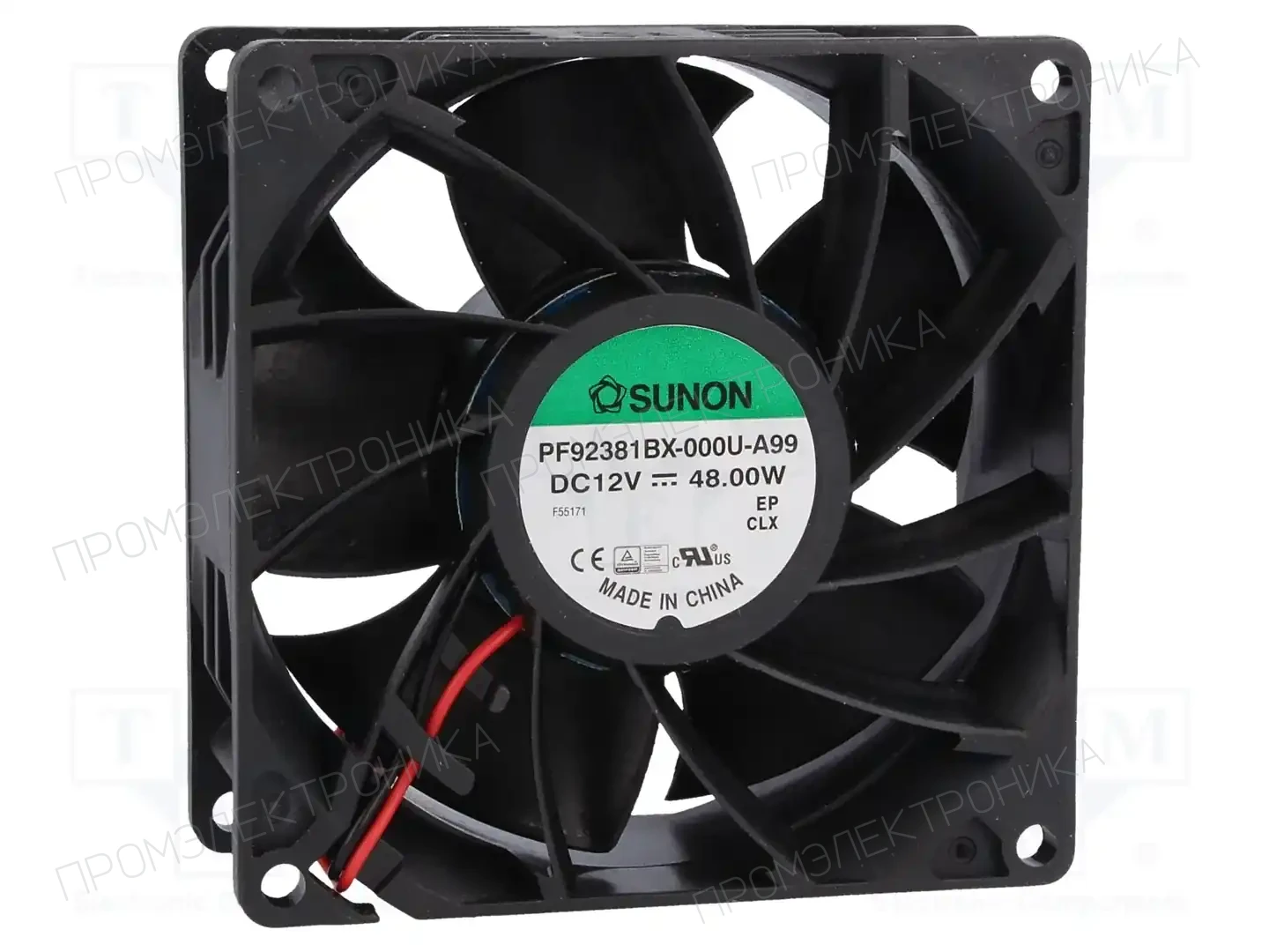 SUNON PF92381BX-000U-A99 — Вентиляторы DC 12V